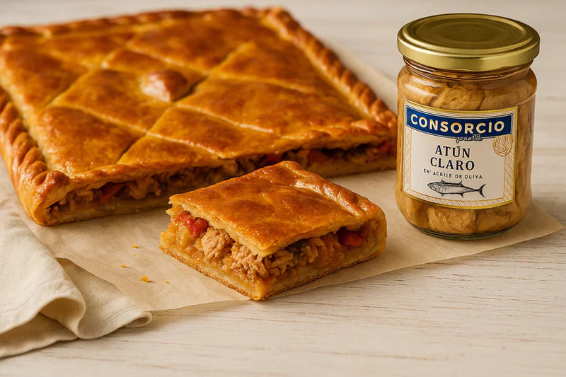Empanada au thon Consorcio : recette traditionnelle facile (pâte maison) au four