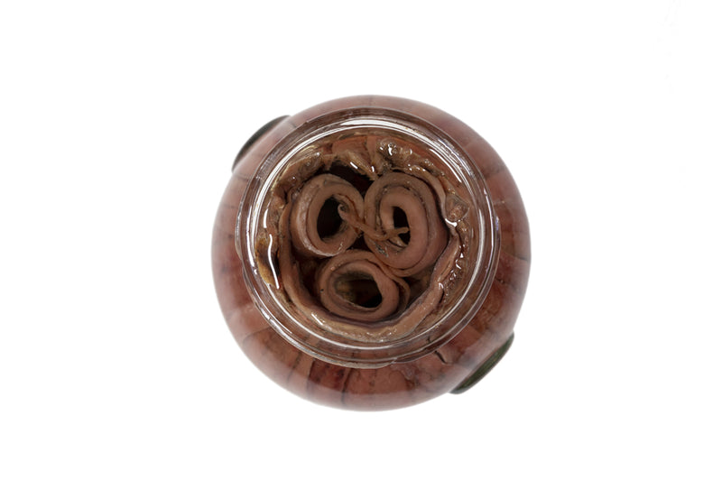 Amphore d'anchois de la mer Cantabrique à l'huile d'olive - 310g