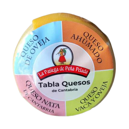 Plateau de fromages de Cantabrie 500g